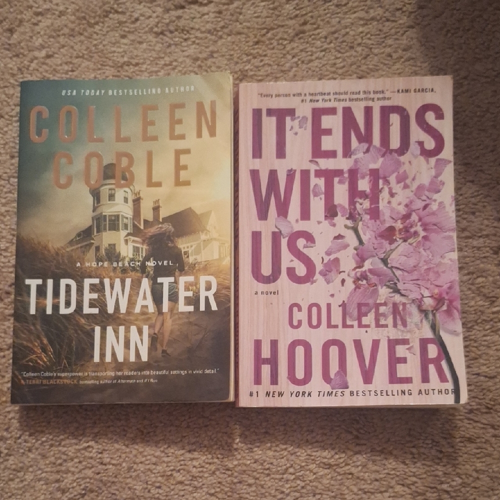 Colleen Coble and Colleen Hoover Book Set